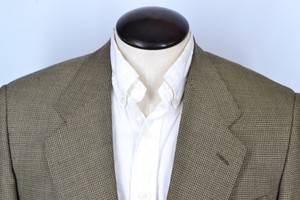 Canali-Brown-Black-Woven-Sport-Coat-Jacket-Sz-40R-EUC-Made-in-Italy