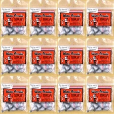 (12) Packs Water Gremlin 1/2 Oz Snap Loc Dipsey Swivel Sinkers Lot Brand New