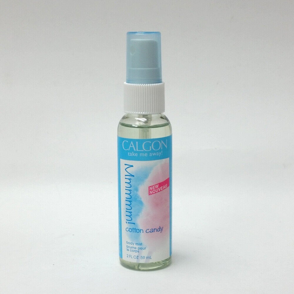 Calgon Mmmmm! Cotton Candy 2 oz Fragrance Body Mist Original