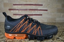 vapormax run utility black orange