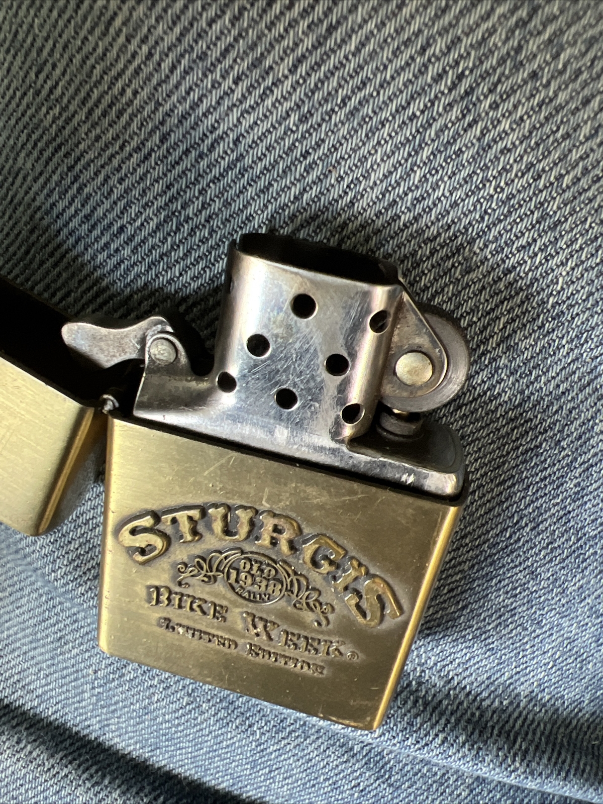 Used Sturgis Bike Week "Old 1938" Limited Edition Lighter