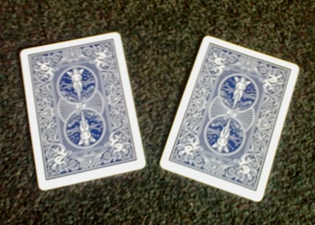 2 Cartes Spéciales Bicycle - Dos Bleu / Dos Bleu - Tour de magie - Photo 1/1