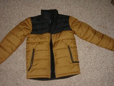 Boys The North Face NF0A34QJ Reversible Mount Chimborazo Jacket Size M 10/12 