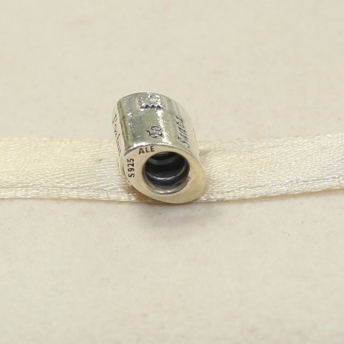 New Authentic Pandora Charm Letter to Santa Christmas 791390EN58 W Suede Pouch - Picture 3 of 6