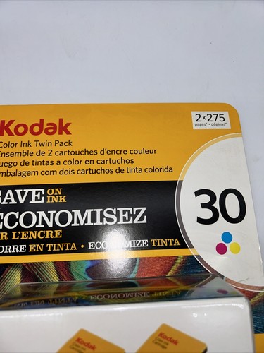 Kodak 30 Series Color Tinte Doppelpack 2 Patronen Original 2012 - Bild 2 von 4