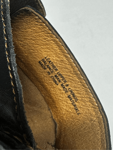 Born Damen schwarze Leder Clogs Pantoletten Größe 9 siehe Beschreibung - Bild 6 von 16