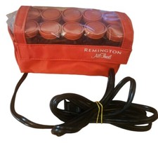 Remington "All That " 10 Hot Rollers Hair Curlers Travel Case Pageant with Pins