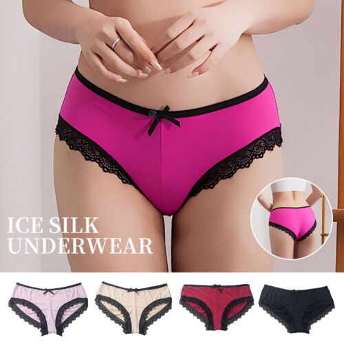 Women Sexy Briefs Low Waist Bikini Elastic Panties Knickers Underwear Lingerie