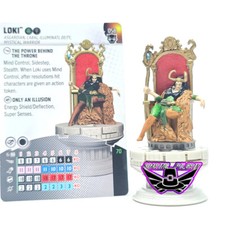 Marvel Heroclix LOKI - 058 - CHASE Black Panther Set