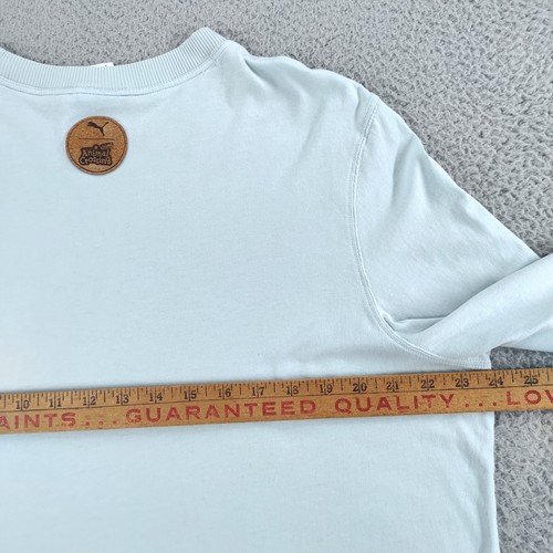PUMA Shirt Men Large Blue Animal Crossing New Horizons Long Isabelle Tee T-Shirt - Picture 12 of 21