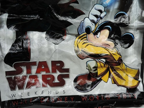 Disney World Star Wars Weekend 2012 Tote Bag Jedi Mickey Darth Maul Donald - Picture 4 of 6