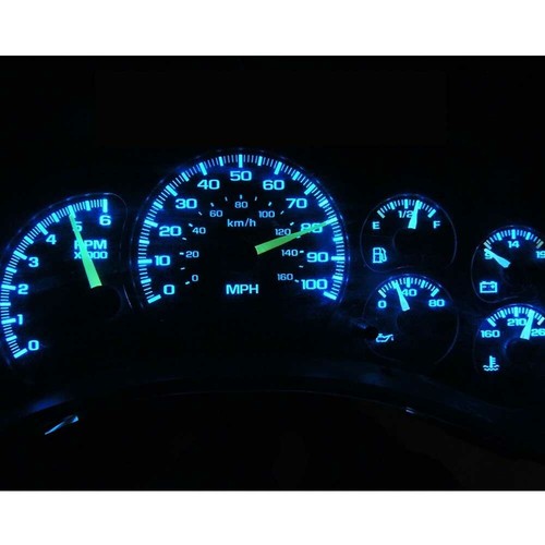 Bombillas de tablero LED de calibre azul hielo para Dodge Ram 1500 2500 1994 - Imagen 7 de 7