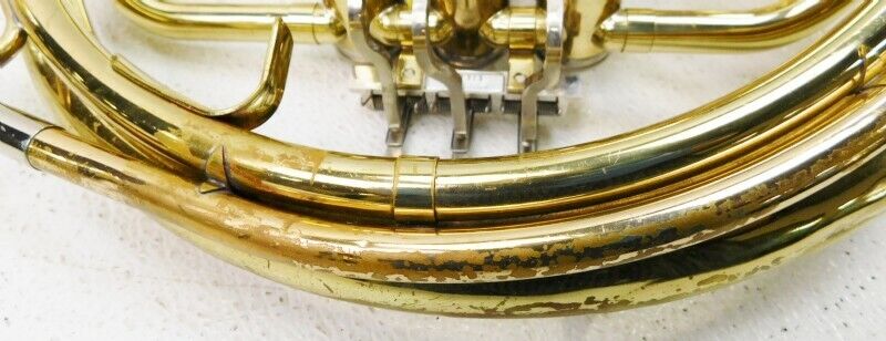 Yamaha YHR-313 Single French Horn with Yamaha case and MP, Japan, Good Condition