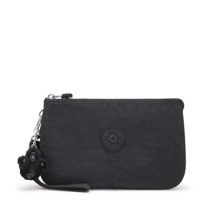 Kipling Handtasche Tasche Creativity XL Beutel Tasche SCHWARZ NOIR UVP 39 