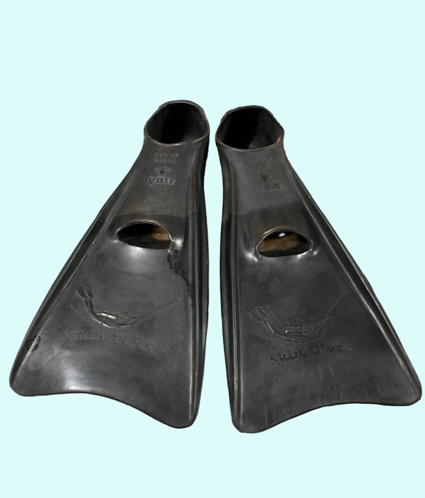 VOIT Skin Diver Swim Fins M /L Fits 911 Skindiver Snorkeling Scuba