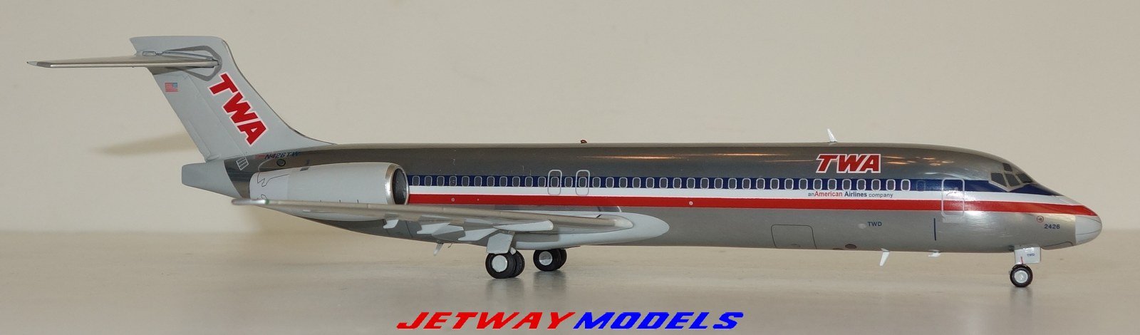 NEW 1 200 GEMINI JETS TRANS WORLD AIRLINES B 717-200 N426TW Model G2TWA367 NEW 1 200 GEMINI JETS TRANS WORLD AIRLINES B 717-200 N426TW Model G2TWA367