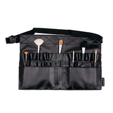 Portable Makeup Brush Belt Bag Cosmetic Holder with 28 Pockets for Artist