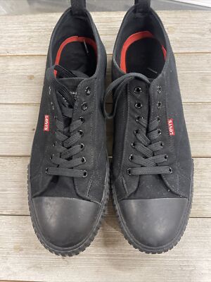 Levi s Black Sneakers Sz  10.5 Men