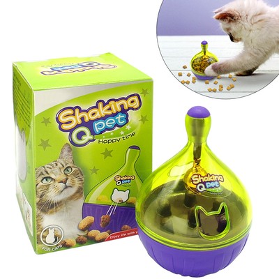 Slimcat Interactive Feeder Cat Toy Puzzle Food Leakage ...