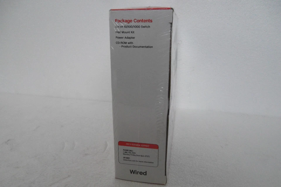 Fry's 5-Port Gigabit Ethernet Switch 1000 Mbps Auto-MDI-X 802.3 FR-5PTGSW NEW - Image 4 of 4