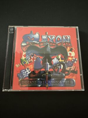 The Eagle Has Landed, Pt. 2 by Saxon CD 1998 2 Discs CMC International Metal