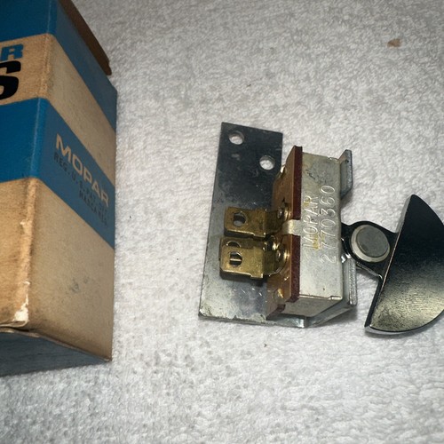 1970 1971 Challenger Cuda Windshield Wiper Switch N O S MoPar - Picture 7 of 7