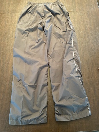 Pantalones cortavientos Carhartt - pequeños para hombre - gris oscuro con rayas grises Lt en las piernas - Imagen 8 de 8