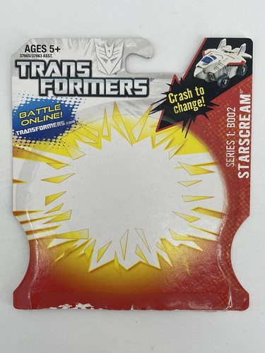 Transformers Bot Shots Starscream 2011 With Card Back Fast Free Shipping - Picture 5 of 7