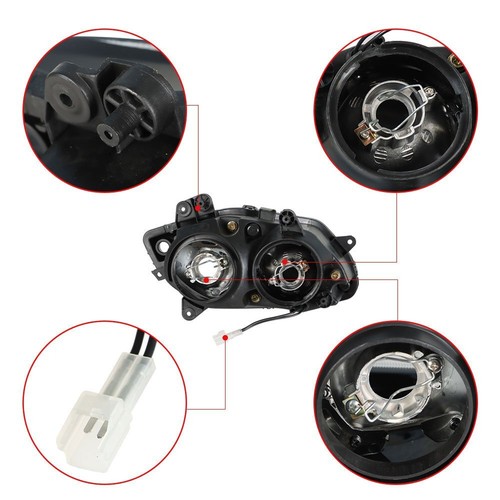 New Front Headlight Headlamp Assembly FIt For 2004 - 2006 Yamaha YZF R1 - Picture 5 of 11