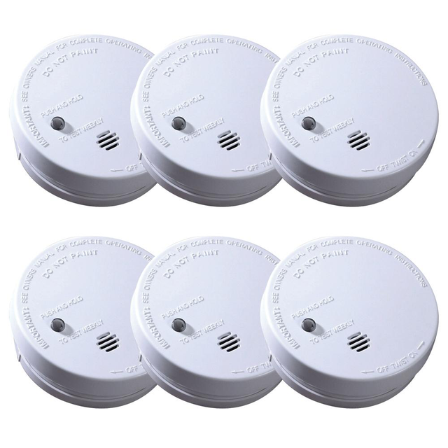 Smoke Alarm 2 Pack Kidde Code One 10 Year Lithium Battery Operated Ionization For Sale Online Ebay