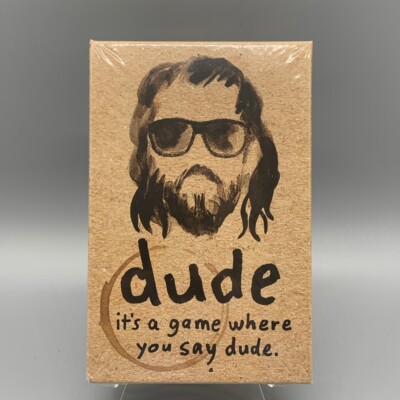 Dude Card Game North Star Games, Its a game where you say dude, NEW Sealed