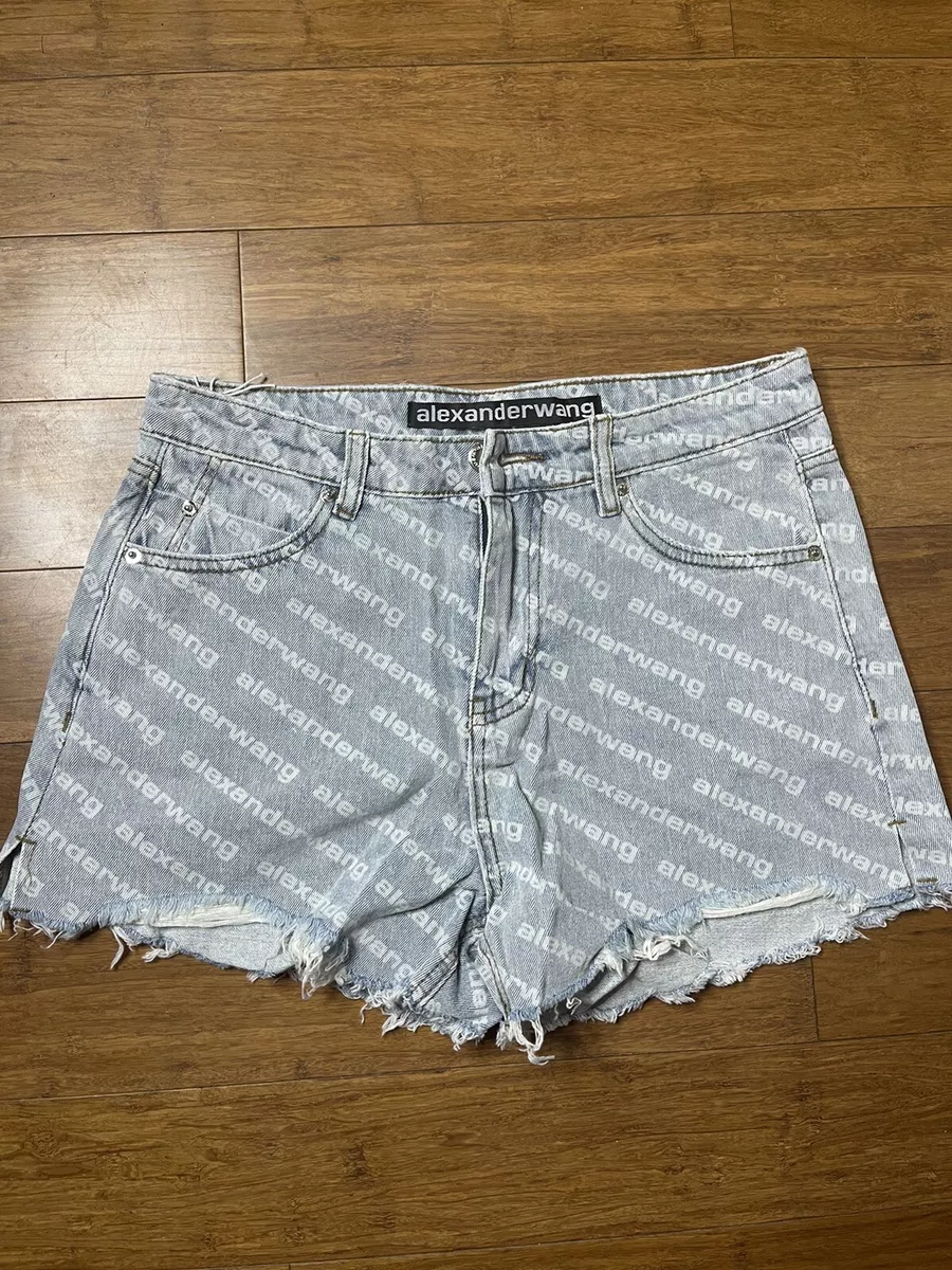 alexander wang denim shorts 29 Size