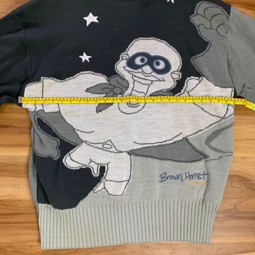 Maglione maglia grigio XXL platino FUBU marrone calabrone streetwear raro - Foto 5 di 14