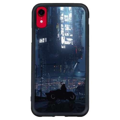Cover For iPhone X XS 11 12 13 14 15 Pro Max Cyber City Skyscraper - Picture 201 of 240