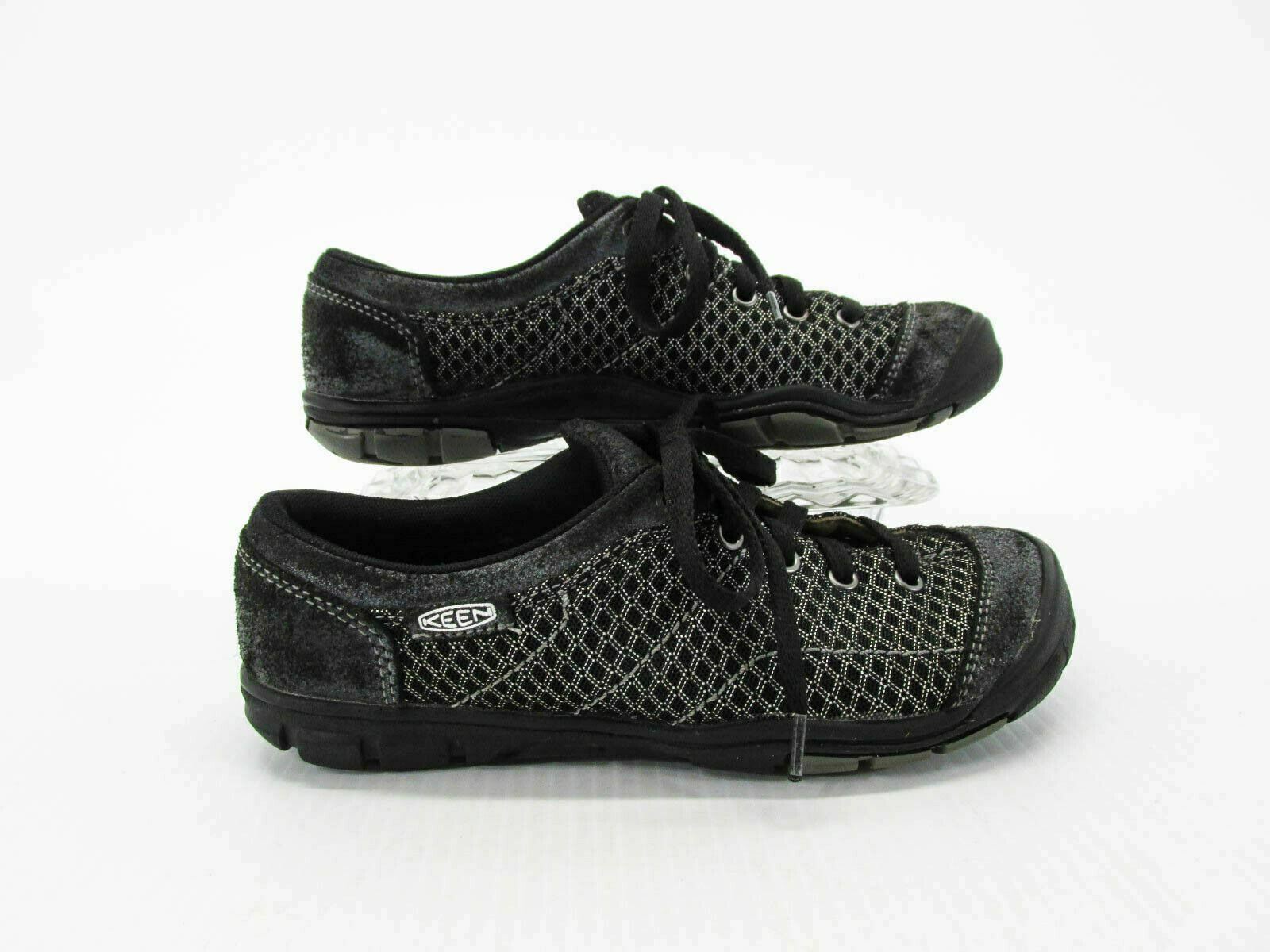 Scarpa donna Keen Mercer Lace II taglia 6W nera sneaker sportiva usata qp