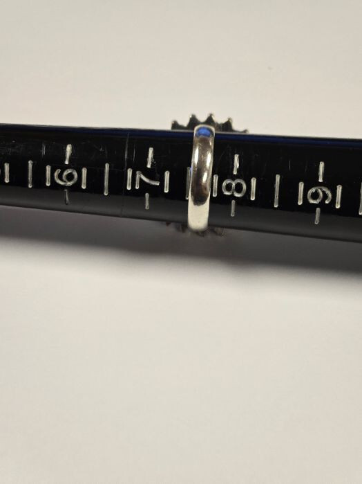 Sterling Silver Bold Statement Abalone Ring Size … - image 6