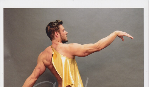 Alan Lyon Original Male Photo gay interest (20) Chris gold shirt