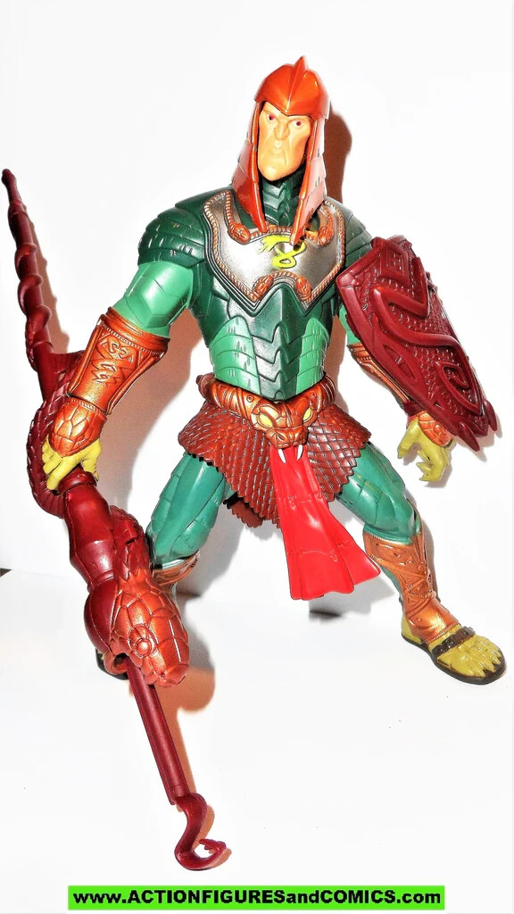 Masters of the universe 2002 KING HISS complete he-man 2003