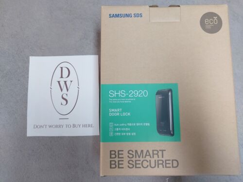 SAMSUNG EZON SHS-2920 Slim Touch Pad Smart Door Lock w/ Card Key - Afbeelding 1 van 3