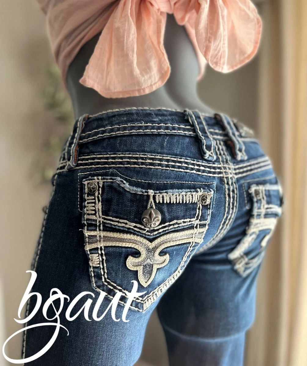 Rock Revival Jayne Flare Jeans 25