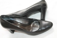 Etienne Aigner Shoes Pumps TAYLOR US 8 M Black Leather Slip on Flex Pumps