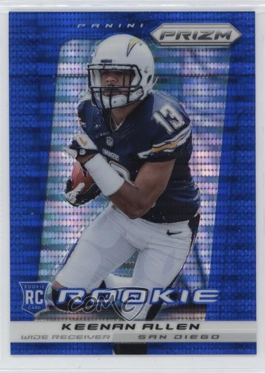 2013 Panini Prizm Wal-Mart Blue Pulsar Keenan Allen #252 Rookie RC 1fw1