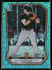 2026 Bowman #BCP-136 Gavin Kilen Chrome Prospects Aqua Shimmer Refractor #/125