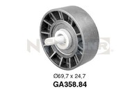 Snr GA358.84 Spannrolle, Keilrippenriemen FüR CitroËN,Fiat,Peugeot