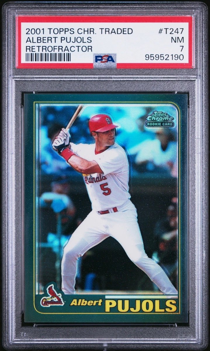 Topps Albert Pujols Baseball Sports Trading Card Singles Rookie