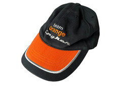 Berretto da baseball ufficiale Spyker Team Orange mai indossato in borsa