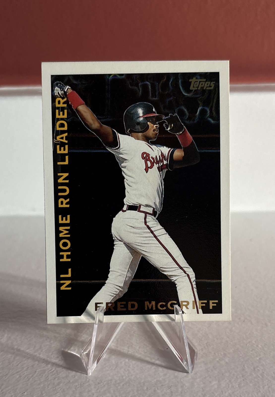 1995 Topps - League Leaders Fred McGriff #LL34