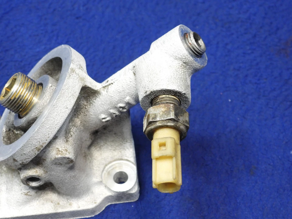 1999-2004 Ford Mustang GT 4.6L OEM Oil Filter Adapter Good Used Take Off P34 - Image 4 of 4