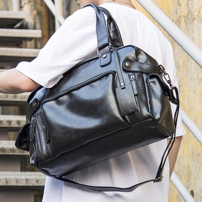 Herren Leder Umhängetasche Computertasche Wasserabweisend Beuteltasche für