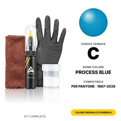 Pantone C Process Blue Color Matching Paint Touch Up Full Scratches Touch Up